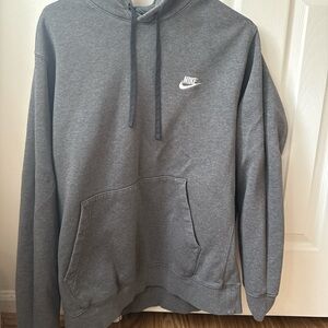 Nike Men's Charcoal Hoodie